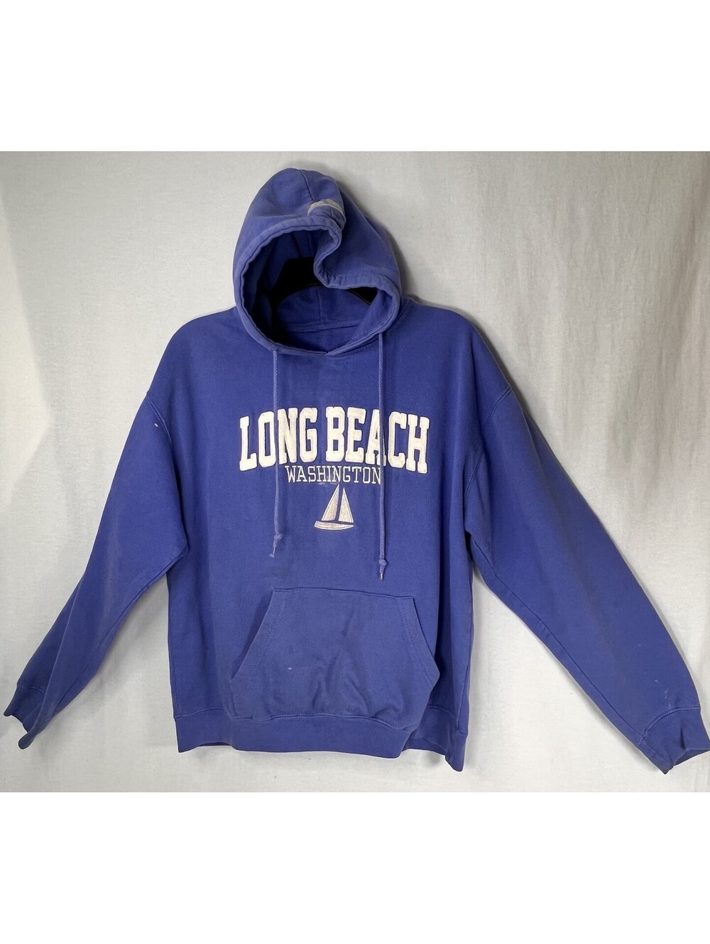 Long Beach Washington Hoodie Classic Pullover Hoodie Men’s M - See Measurements
